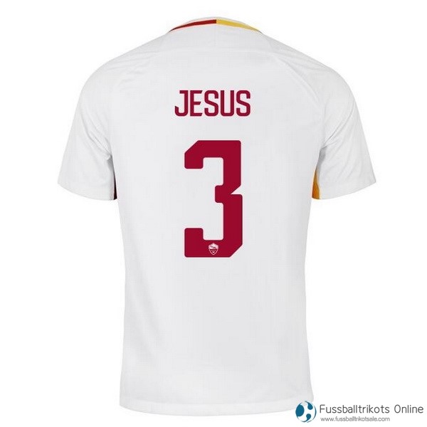 AS Roma Trikot Auswarts Jesus 2017-18 Fussballtrikots Günstig